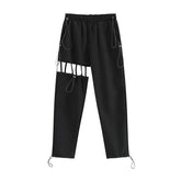 Cargohose mit mittlerer Leibhöhe und ausgehöhltem Kordelzug